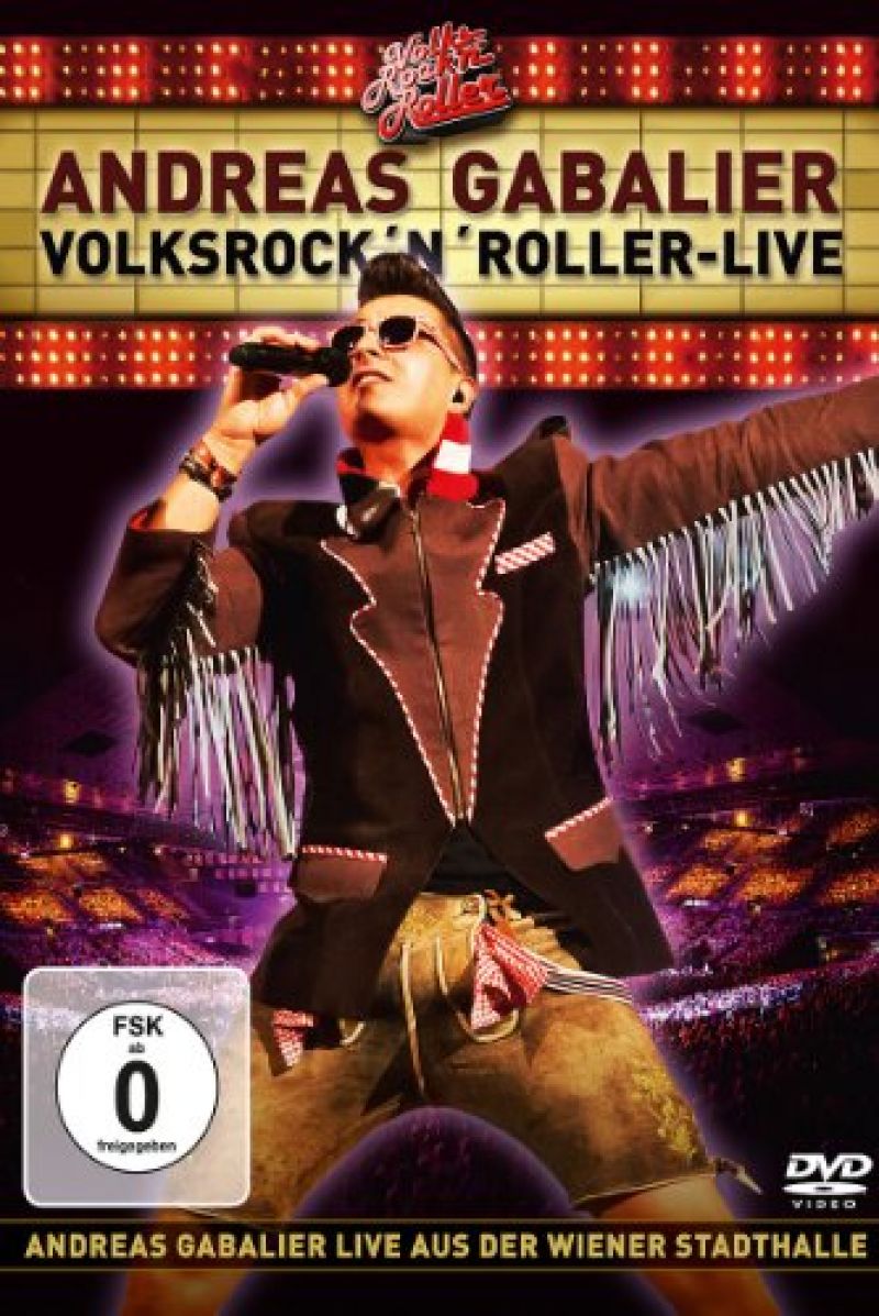 Andreas Gabalier Volksrock N Roller Live Dvd Hitparade Ch